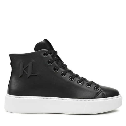 Sneakersy KARL LAGERFELD KL52265 Black Lthr Karl Lagerfeld 42 promocja eobuwie.pl