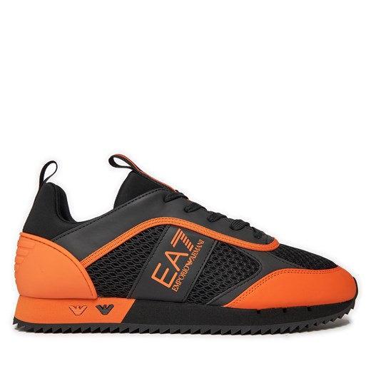 Sneakersy EA7 Emporio Armani X8X027 XK050 T669 Black+Orange Tiger 40 eobuwie.pl