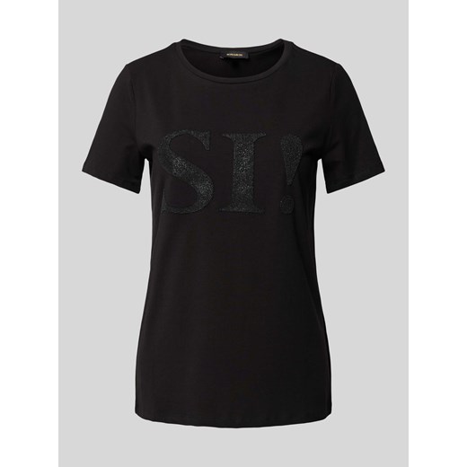 T-shirt z nadrukiem ze sloganem ze sklepu Peek&Cloppenburg  w kategorii Bluzki damskie - zdjęcie 170842097