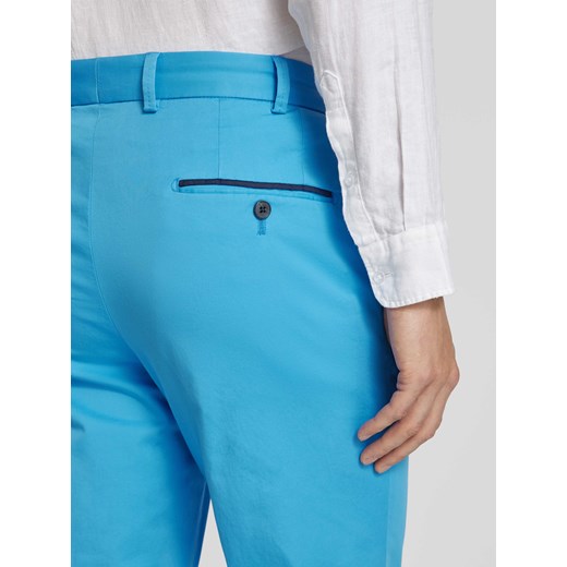 Spodnie o kroju slim fit w kant model ‘PEAKER’ Hiltl 52 Peek&Cloppenburg 