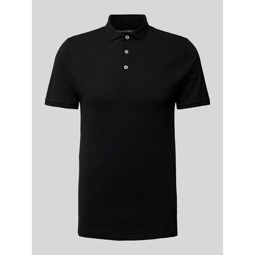 Koszulka polo z krótką listwą guzikową model ‘MONIR’ ze sklepu Peek&Cloppenburg  w kategorii T-shirty męskie - zdjęcie 170842239