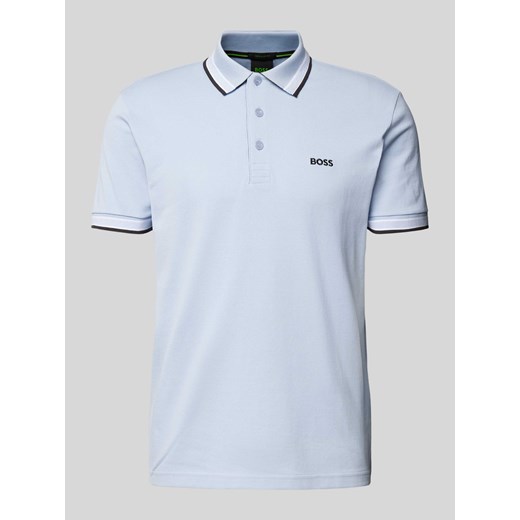 Koszulka polo o kroju regular fit z wyhaftowanym logo model ‘PADDY’ ze sklepu Peek&Cloppenburg  w kategorii T-shirty męskie - zdjęcie 170842325