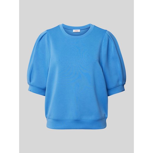 Bluza z bufiastymi rękawami model ‘Peach’ ze sklepu Peek&Cloppenburg  w kategorii Bluzki damskie - zdjęcie 170842565