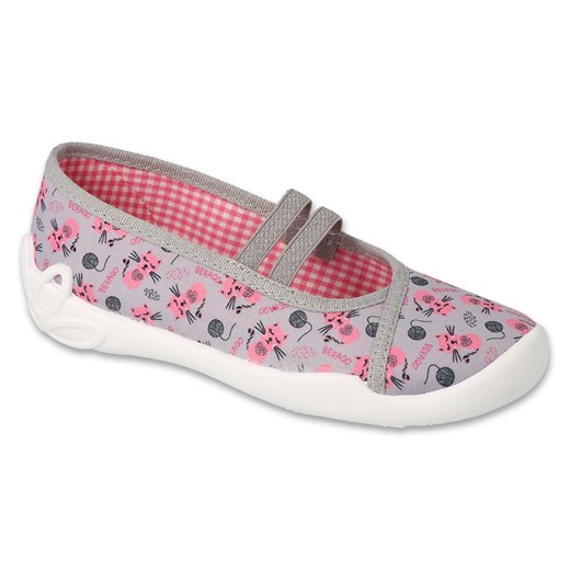 Befado obuwie dziecięce 116Y327 różowe ze sklepu ButyModne.pl w kategorii Kapcie dziecięce - zdjęcie 170843077