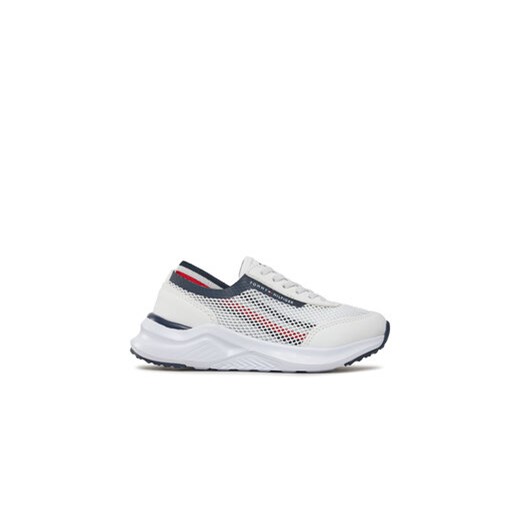 Tommy Hilfiger Sneakersy T3B9-33395-1697 M Biały ze sklepu MODIVO w kategorii Buty sportowe dziecięce - zdjęcie 170846198
