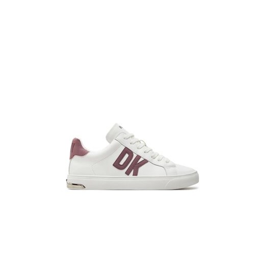DKNY Sneakersy Abeni K3374256 Biały ze sklepu MODIVO w kategorii Trampki damskie - zdjęcie 170846246