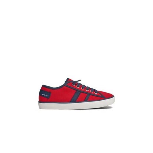 Geox Sneakersy J Gisli Boy J455CA 00010 C7217 D Czerwony ze sklepu MODIVO w kategorii Trampki dziecięce - zdjęcie 170846475