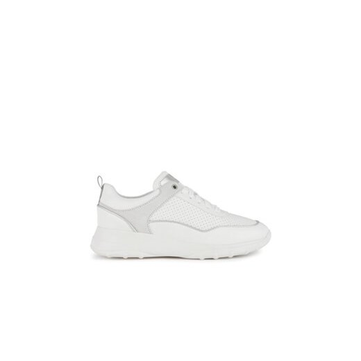 Geox Sneakersy D Alleniee D35LPB 05422 C1R1Z Biały ze sklepu MODIVO w kategorii Buty sportowe damskie - zdjęcie 170846589