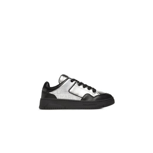 Karl Lagerfeld Jeans Sneakersy KLJ53020 Srebrny ze sklepu MODIVO w kategorii Buty sportowe męskie - zdjęcie 170846868