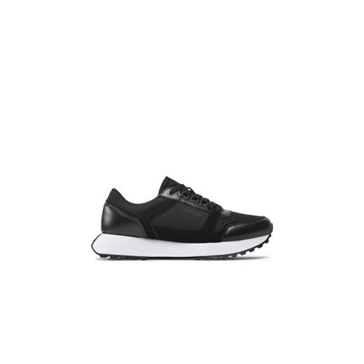 Calvin Klein Sneakersy Low Top Lace Up Mix New HM0HM00926 Czarny ze sklepu MODIVO w kategorii Buty sportowe męskie - zdjęcie 170846928