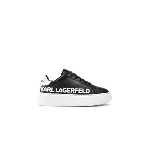 KARL LAGERFELD Sneakersy KL62210 Czarny ze sklepu MODIVO w kategorii Trampki damskie - zdjęcie 170847059