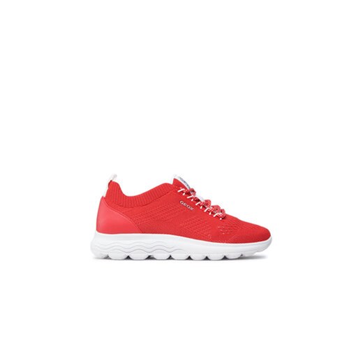 Geox Sneakersy D Spherica A D15NUA 0006K C7000 Czerwony ze sklepu MODIVO w kategorii Buty sportowe damskie - zdjęcie 170847269