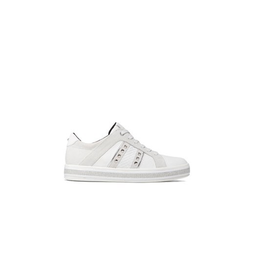 Geox Sneakersy D Leelu' C D16FFC 08522 C1352 Biały ze sklepu MODIVO w kategorii Trampki damskie - zdjęcie 170847278