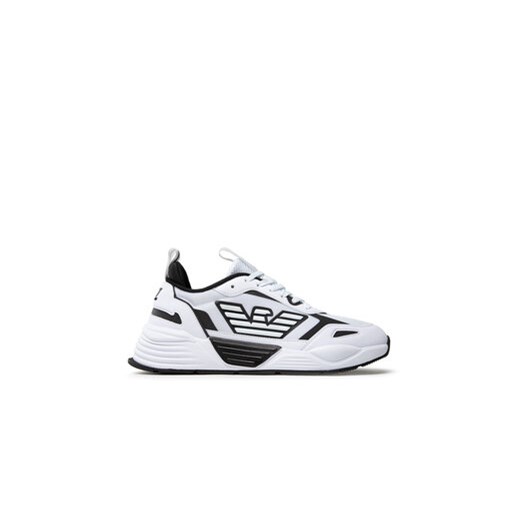 EA7 Emporio Armani Sneakersy X8X070 XK165 Q491 Biały ze sklepu MODIVO w kategorii Buty sportowe męskie - zdjęcie 170847828
