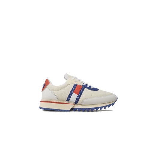 Tommy Jeans Sneakersy Tjm Runner Translucent EM0EM01219 Beżowy ze sklepu MODIVO w kategorii Buty sportowe męskie - zdjęcie 170847875