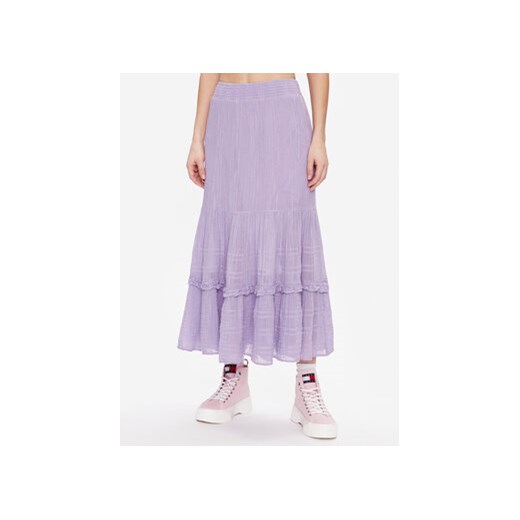 BDG Urban Outfitters Spódnica maxi BDG LILAC LINEN SKIRT 76472034 Fioletowy Bdg Urban Outfitters S MODIVO