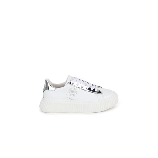 Karl Lagerfeld Kids Sneakersy Z30007 S Biały ze sklepu MODIVO w kategorii Trampki dziecięce - zdjęcie 170847889