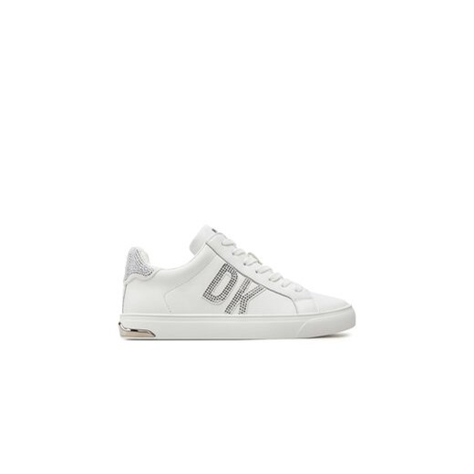 DKNY Sneakersy Abeni K1426611 Biały ze sklepu MODIVO w kategorii Trampki damskie - zdjęcie 170848098