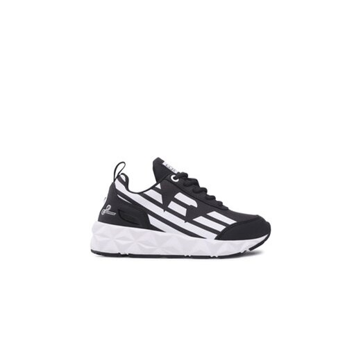 EA7 Emporio Armani Sneakersy XSX105 XOT54 A120 Czarny ze sklepu MODIVO w kategorii Buty sportowe dziecięce - zdjęcie 170848268