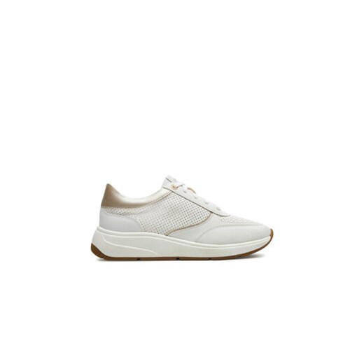 Geox Sneakersy D Cristael D45MXD 054AJ C1327 Biały ze sklepu MODIVO w kategorii Buty sportowe damskie - zdjęcie 170848369