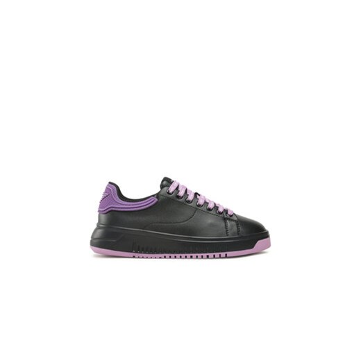 Emporio Armani Sneakersy X3X024 XN825 R295 Czarny ze sklepu MODIVO w kategorii Trampki damskie - zdjęcie 170848616