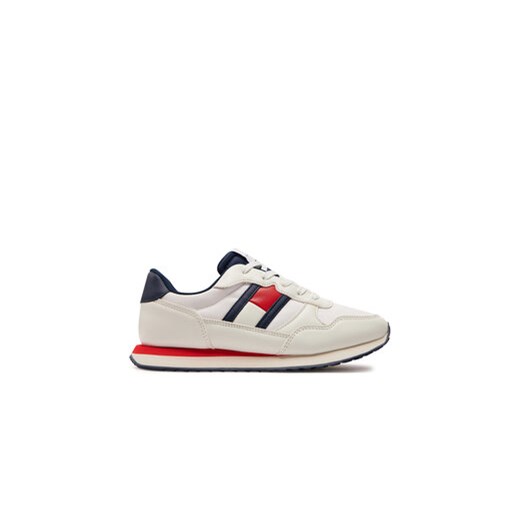 Tommy Hilfiger Sneakersy T3X9-33133-0208 S Biały ze sklepu MODIVO w kategorii Trampki dziecięce - zdjęcie 170848747