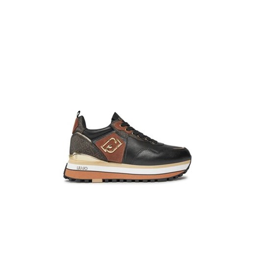 Liu Jo Sneakersy Maxi Wonder 01 BF3003 PX393 Czarny ze sklepu MODIVO w kategorii Buty sportowe damskie - zdjęcie 170848907