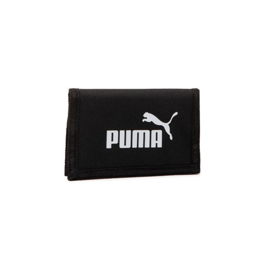 Puma Duży Portfel Męski Phase Wallet 075617 01 Czarny Puma uniwersalny MODIVO