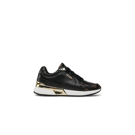Guess Sneakersy Moxea FL5MOX FAL12 Czarny ze sklepu MODIVO w kategorii Buty sportowe damskie - zdjęcie 170849018