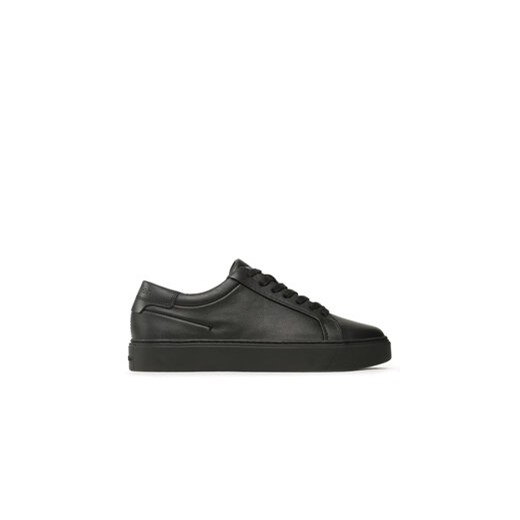 Calvin Klein Sneakersy Low Top Lace Up HM0HM01019 Czarny ze sklepu MODIVO w kategorii Trampki męskie - zdjęcie 170849168