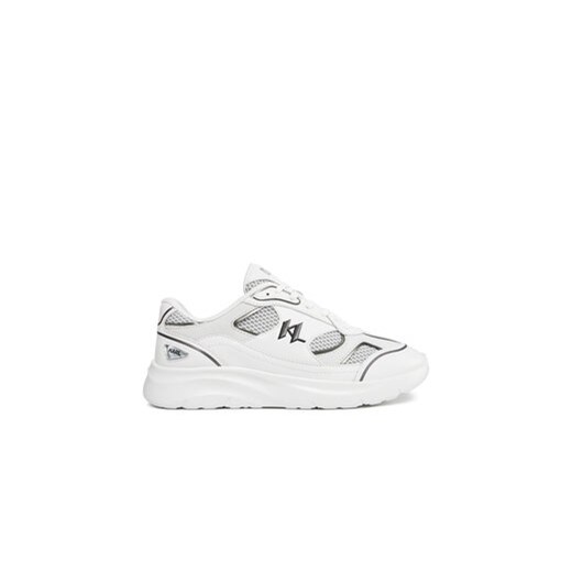 KARL LAGERFELD Sneakersy KL53620 Biały ze sklepu MODIVO w kategorii Buty sportowe męskie - zdjęcie 170849489