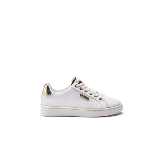 Guess Sneakersy FL5BEK FAL12 Biały ze sklepu MODIVO w kategorii Trampki damskie - zdjęcie 170849657