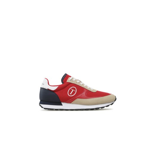 Trussardi Sneakersy 77A00512 Czerwony ze sklepu MODIVO w kategorii Buty sportowe męskie - zdjęcie 170849919