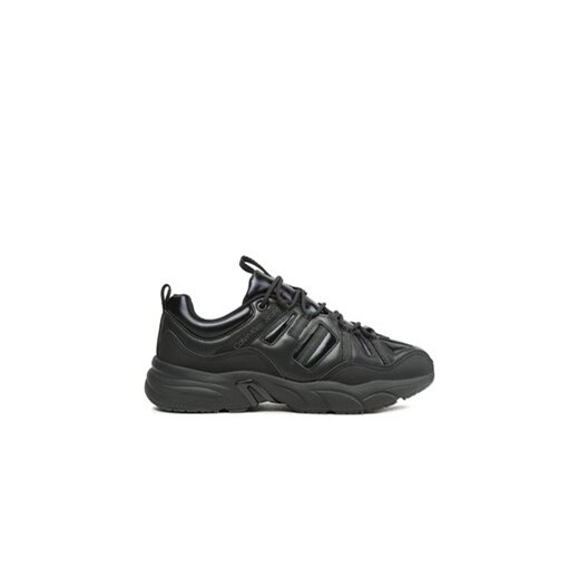 Calvin Klein Jeans Sneakersy Retro Tennis Laceup Mix Reefl YM0YM00699 Czarny ze sklepu MODIVO w kategorii Buty sportowe męskie - zdjęcie 170849937
