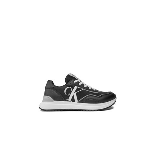 Calvin Klein Jeans Sneakersy V3X9-80892-1695 S Czarny ze sklepu MODIVO w kategorii Buty sportowe dziecięce - zdjęcie 170849989