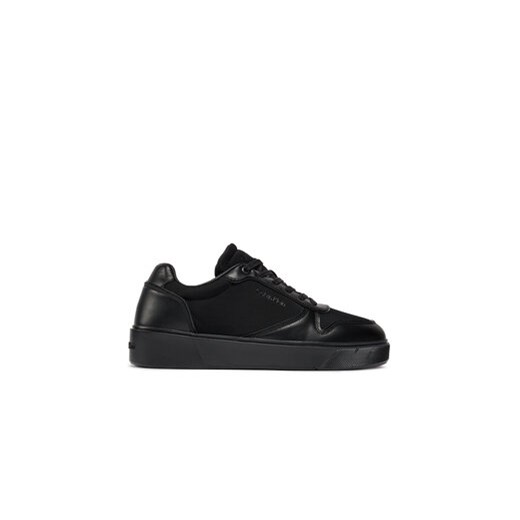 Calvin Klein Sneakersy Low Top Lace Up W/ Stitch HM0HM01368 Czarny ze sklepu MODIVO w kategorii Buty sportowe męskie - zdjęcie 170850038