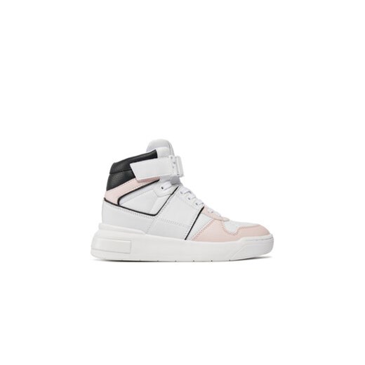 Guess Sneakersy Corten3 FLPCR3 ELE12 Biały ze sklepu MODIVO w kategorii Trampki damskie - zdjęcie 170850089