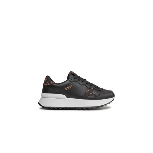 Guess Sneakersy FLPVN2 PEL12 Czarny ze sklepu MODIVO w kategorii Buty sportowe damskie - zdjęcie 170850246