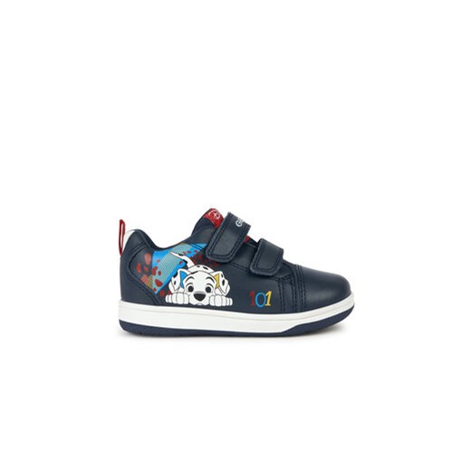 Geox Sneakersy B New Flick Boy B361LA 00085 C4211 M Granatowy ze sklepu MODIVO w kategorii Trampki dziecięce - zdjęcie 170850248