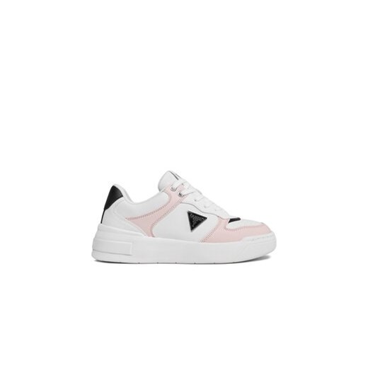 Guess Sneakersy Clarkz2 FLPCLK ELE12 Biały ze sklepu MODIVO w kategorii Buty sportowe damskie - zdjęcie 170850316