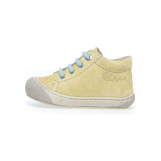 Naturino Skórzane sneakersy w kolorze żółtym Naturino 21 wyprzedaż Limango Polska