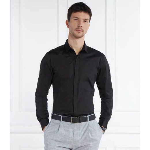 HUGO Koszula Ejinar | Extra slim fit | stretch ze sklepu Gomez Fashion Store w kategorii Koszule męskie - zdjęcie 170851386