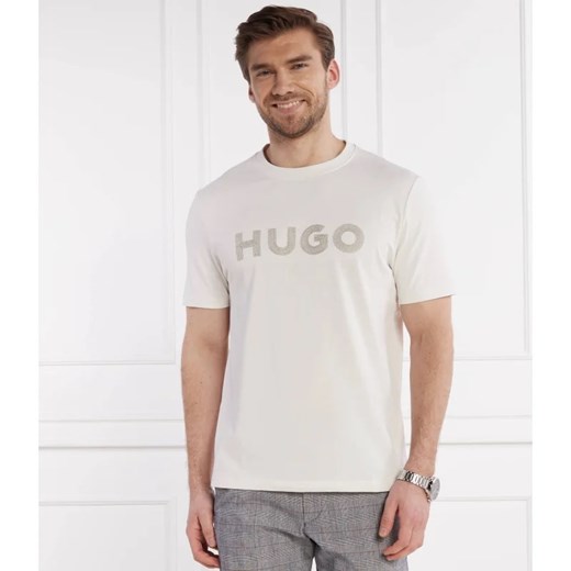 HUGO T-shirt Drochet | Regular Fit M promocyjna cena Gomez Fashion Store