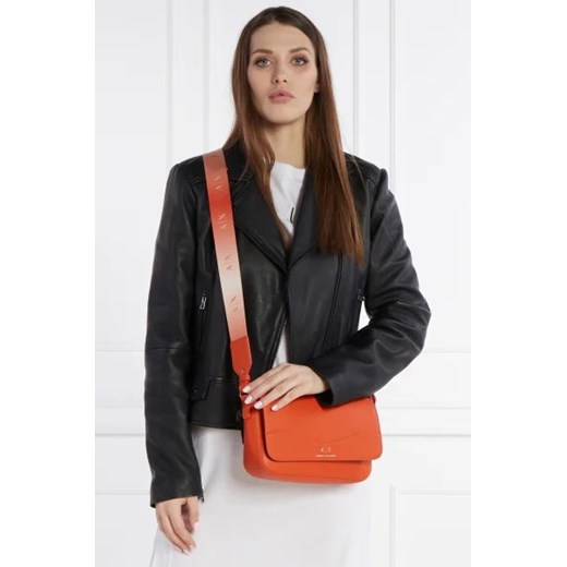Listonoszka Armani Exchange ze skóry ekologicznej