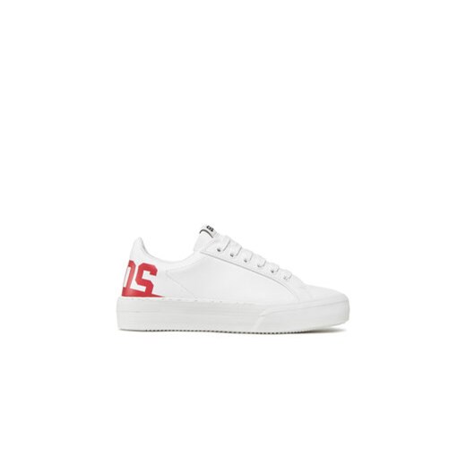 GCDS Sneakersy CC94M460079 Biały ze sklepu MODIVO w kategorii Trampki damskie - zdjęcie 170852657