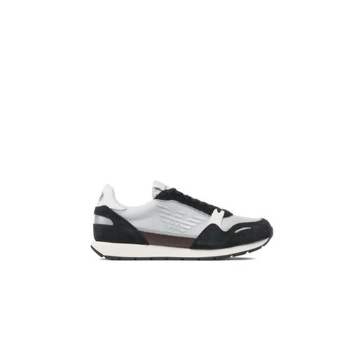 Emporio Armani Sneakersy X4X537 XM678 S157 Szary ze sklepu MODIVO w kategorii Buty sportowe męskie - zdjęcie 170852965