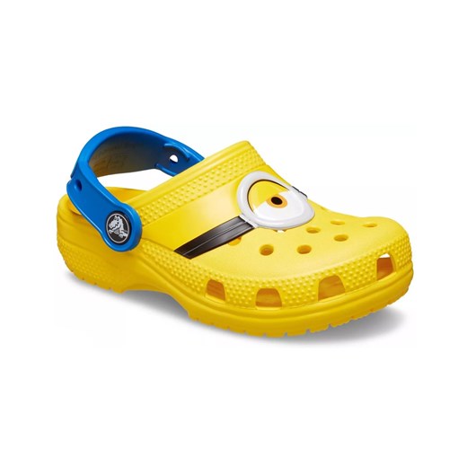 CROCS Klapki dziecięce Fun Lab Minions Clog żółte Crocs 20-21 wyprzedaż taniesportowe.pl