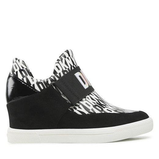 Sneakersy DKNY Cosmos K4254239 Black/White 005 39 wyprzedaż eobuwie.pl