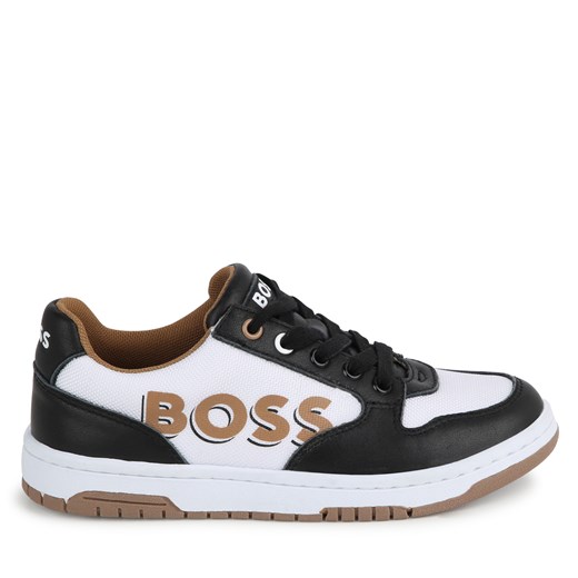 Sneakersy Boss J50861 M Black 09B ze sklepu eobuwie.pl w kategorii Buty sportowe dziecięce - zdjęcie 170854088