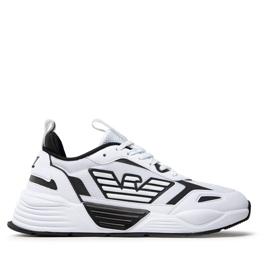 Sneakersy EA7 Emporio Armani X8X070 XK165 Q491 Off White/Black 41.13 okazyjna cena eobuwie.pl